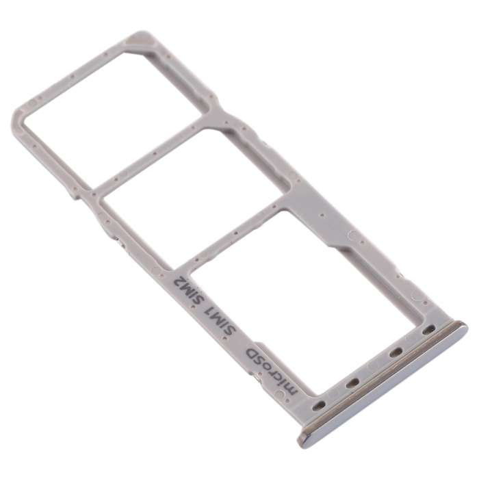For Galaxy A20 A30 A50 SIM Card Tray + SIM Card Tray + Micro SD Card Tray (Blue)