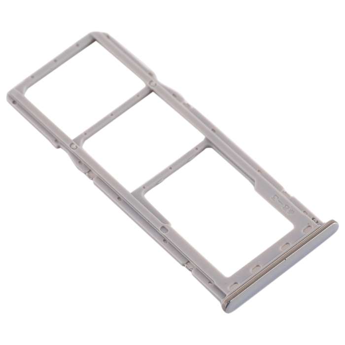 For Galaxy A20 A30 A50 SIM Card Tray + SIM Card Tray + Micro SD Card Tray (Blue)