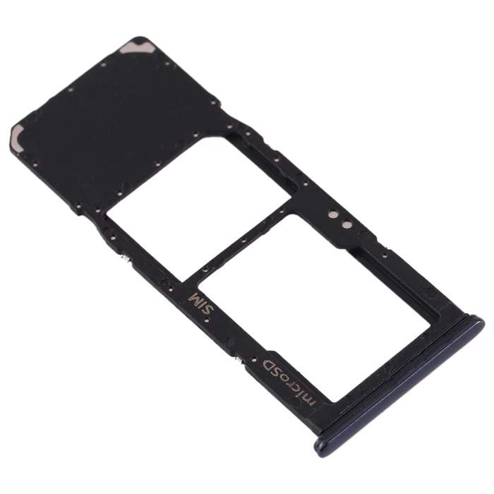 For Galaxy A70 SIM Card Tray + Micro SD Card Tray (Blue)
