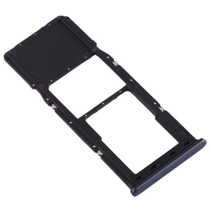 For Galaxy A70 SIM Card Tray + Micro SD Card Tray (Blue)