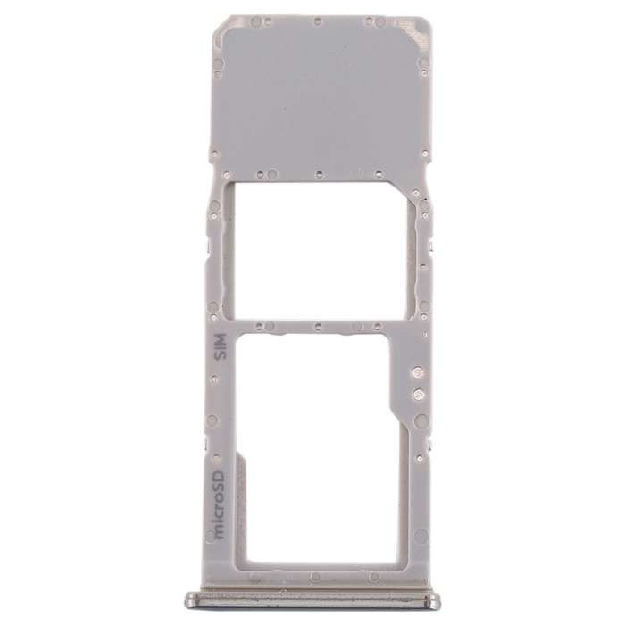 For Galaxy A70 SIM Card Tray + Micro SD Card Tray (Blue)