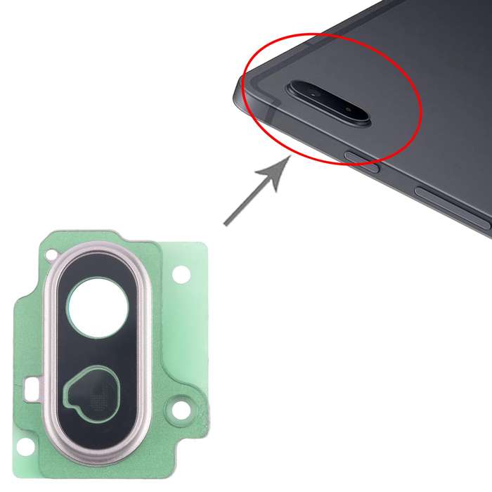 For Samsung Galaxy Tab S7 FE SM-T730/T736B Original Rear Camera Lens Cover (Green)