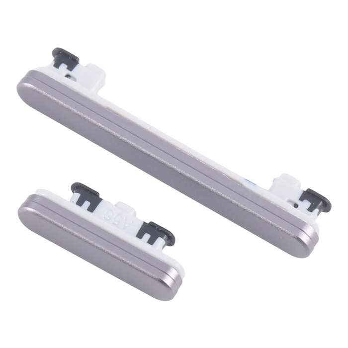 For Samsung Galaxy A56 SM-A566B 10pcs Power Button and Volume Control Button (Grey)
