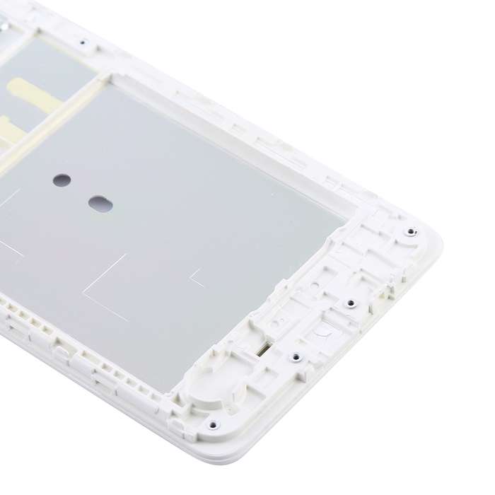 For Galaxy J3 Pro Front Housing LCD Frame Bezel (White)