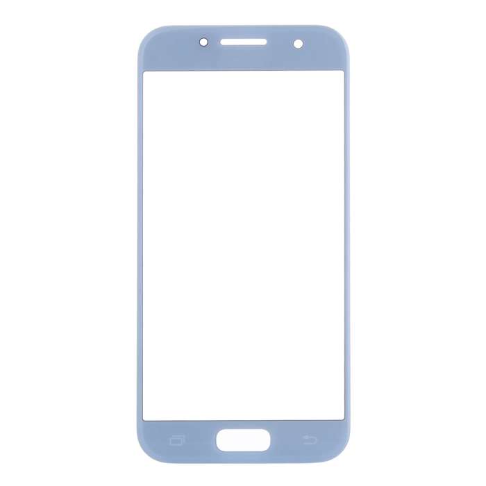 For Galaxy A5 (2017) / A520 Front Screen Outer Glass Lens (Black)