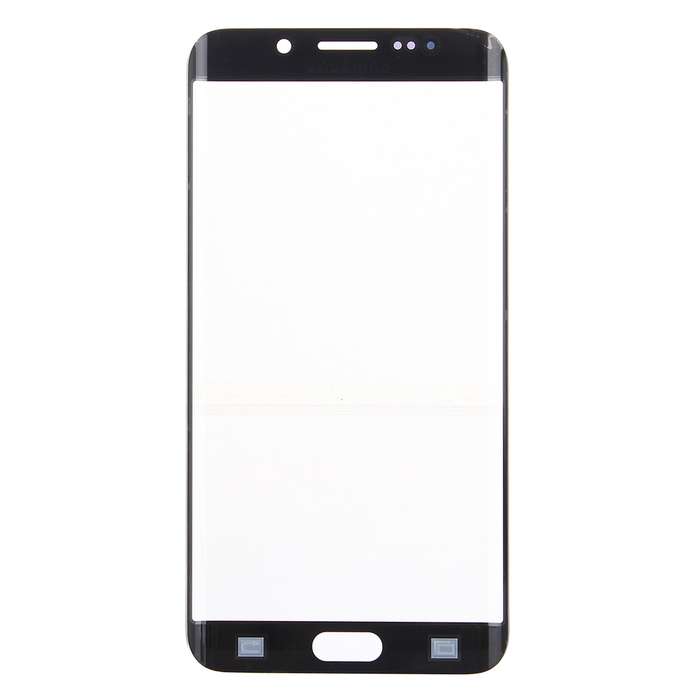 For Galaxy S6 Edge+ / G928 Front Screen Outer Glass Lens (White)