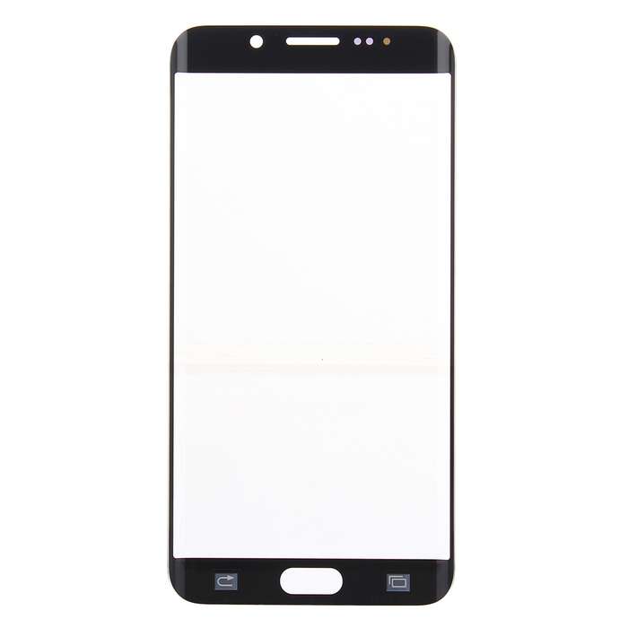 For Galaxy S6 Edge+ / G928 Front Screen Outer Glass Lens (White)