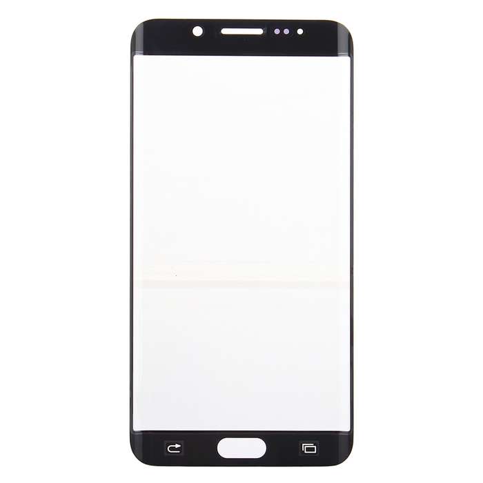 For Galaxy S6 Edge+ / G928 Front Screen Outer Glass Lens (White)
