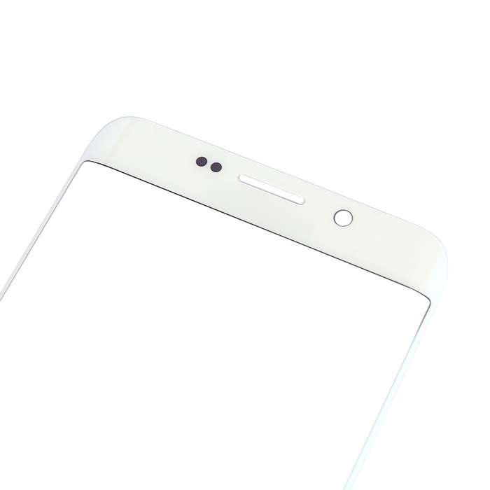 For Galaxy S6 Edge+ / G928 Front Screen Outer Glass Lens (White)