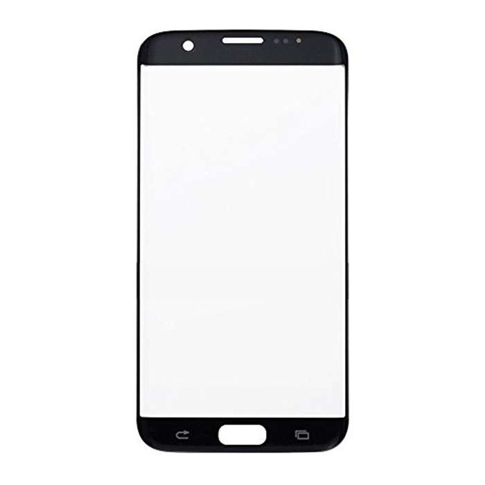 For Galaxy S7 Edge / G935 Original Front Screen Outer Glass Lens (Gold)