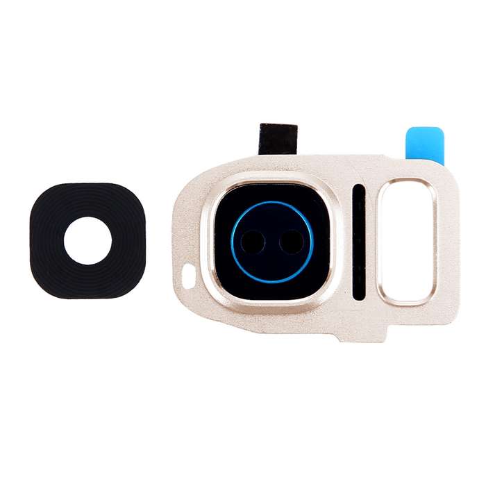 For Galaxy S7 Edge / G935 10pcs Camera Lens Covers (Blue)