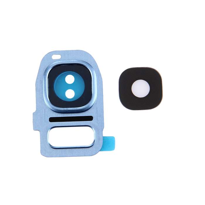 For Galaxy S7 Edge / G935 10pcs Camera Lens Covers (Blue)