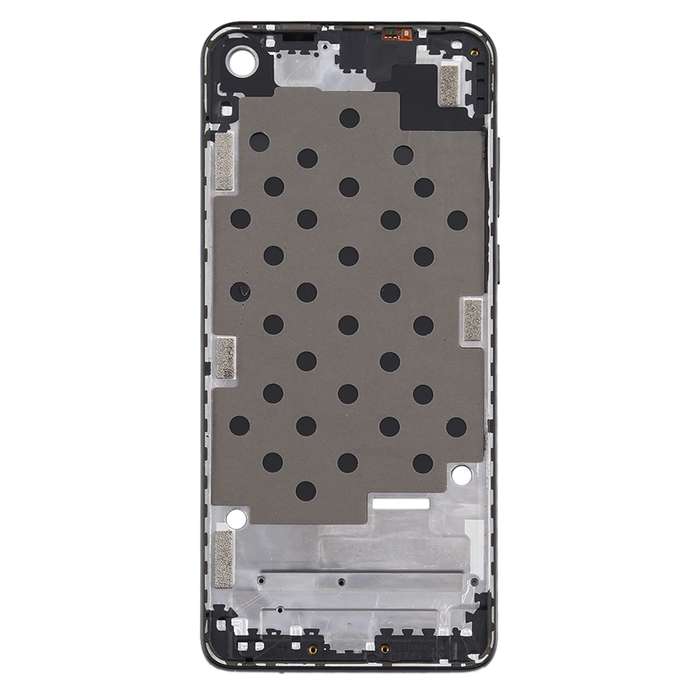 Front Housing LCD Frame Bezel Plate for Motorola Moto One Vision(Blue)