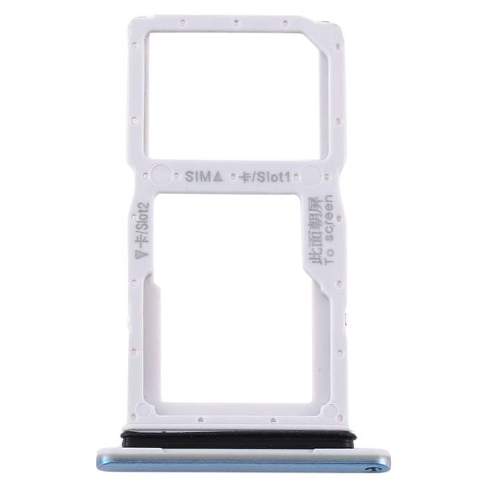 SIM Card Tray + SIM Card Tray / Micro SD Card Tray for Huawei Y9s 2020 (Baby Blue)
