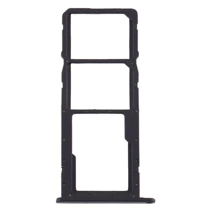 SIM Card Tray + SIM Card Tray + Micro SD Card Tray for Huawei Honor 8A Pro (Blue)