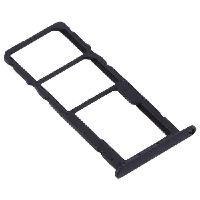 SIM Card Tray + SIM Card Tray + Micro SD Card Tray for Huawei Honor 8A Pro (Blue)