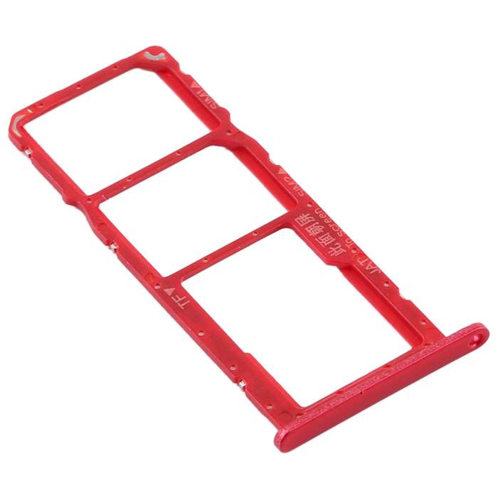 SIM Card Tray + SIM Card Tray + Micro SD Card Tray for Huawei Honor 8A Pro (Blue)