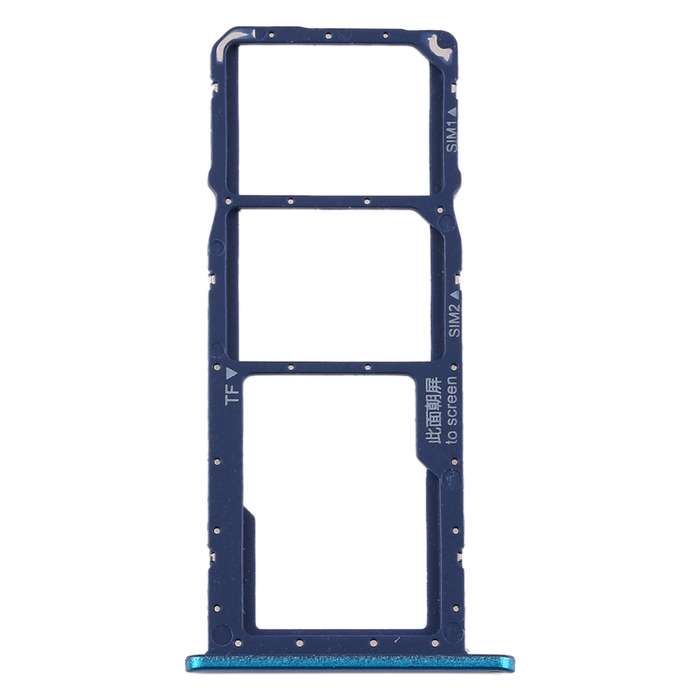 SIM Card Tray + SIM Card Tray + Micro SD Card Tray for Huawei Y6 Pro (2019) (Black)
