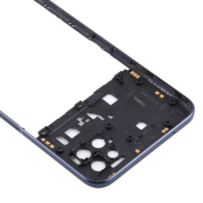 For OPPO A72 5G PDYM20 Middle Frame Bezel Plate (Black)