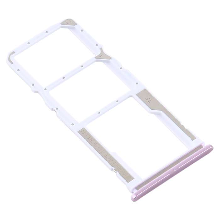 SIM Card Tray + SIM Card Tray + Micro SD Card Tray for Xiaomi Redmi 9/Poco C31(Black)