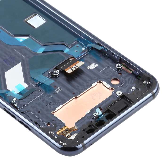 LCD Screen for LG G8s ThinQ LMG810, LM-G810, LMG810EAW with Digitizer Full Assembly With Frame (Blac