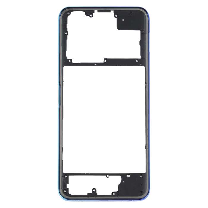For Vivo Y51s V2002A Middle Frame Bezel Plate(Blue)