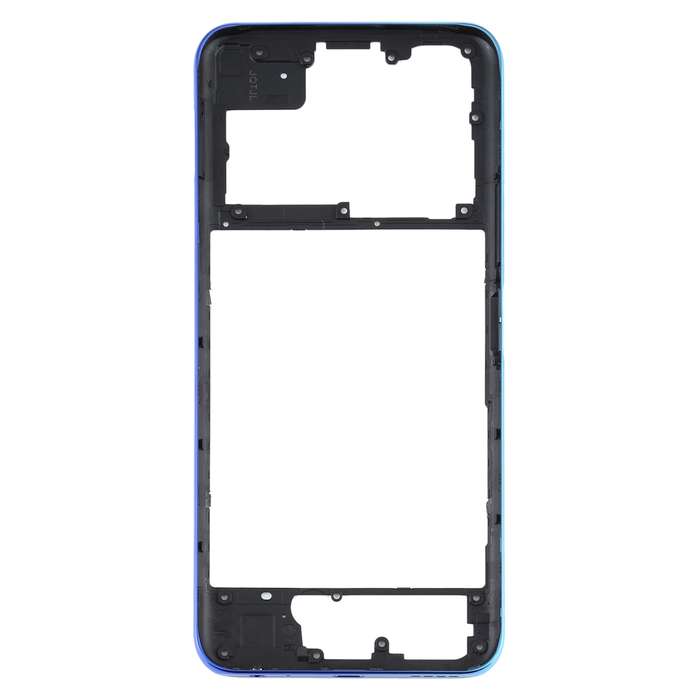 For Vivo Y51s V2002A Middle Frame Bezel Plate(Blue)