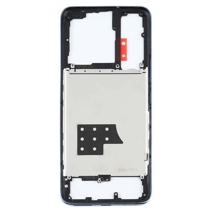 For Vivo Y73s V2031A Middle Frame Bezel Plate(Black)