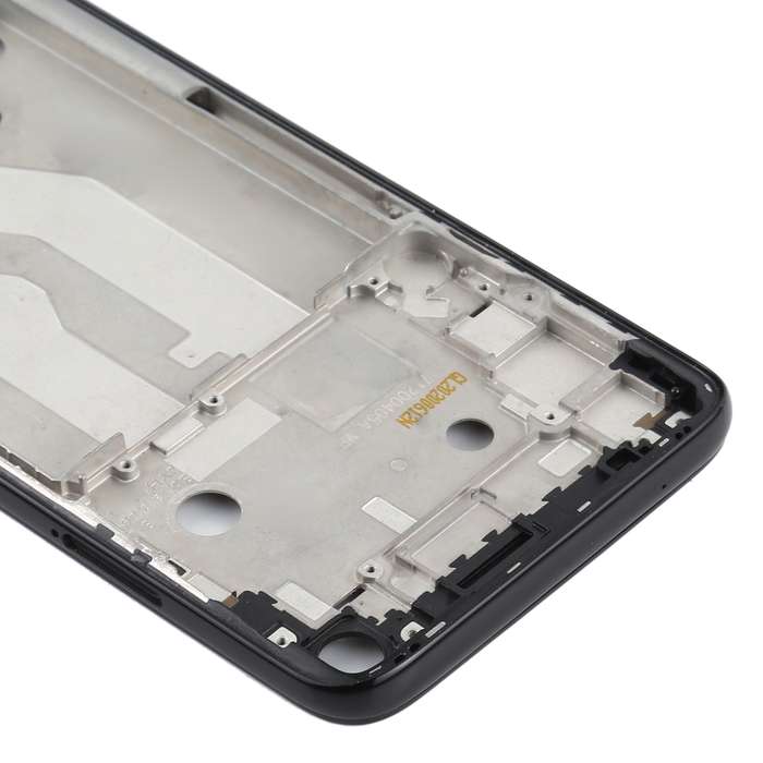 Front Housing LCD Frame Bezel Plate for Motorola Moto G Stylus XT2043 XT2043-4 (Black)