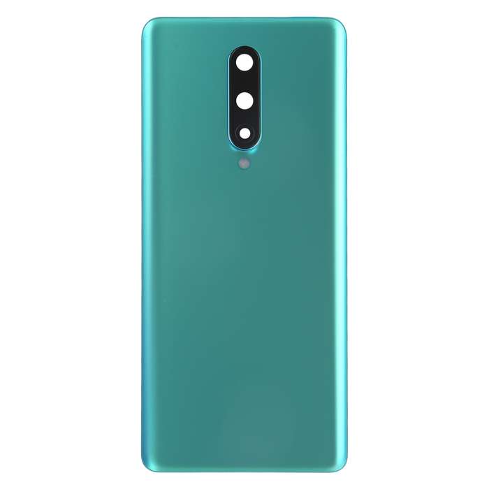 For OnePlus 8 Battery Back Cover with Camera Lens Cover (Black)