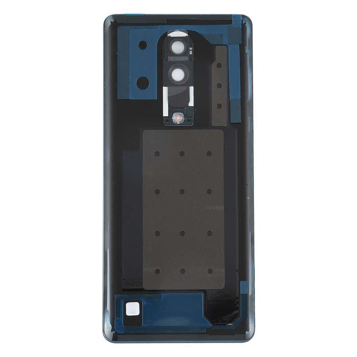 For OnePlus 8 Battery Back Cover with Camera Lens Cover (Black)
