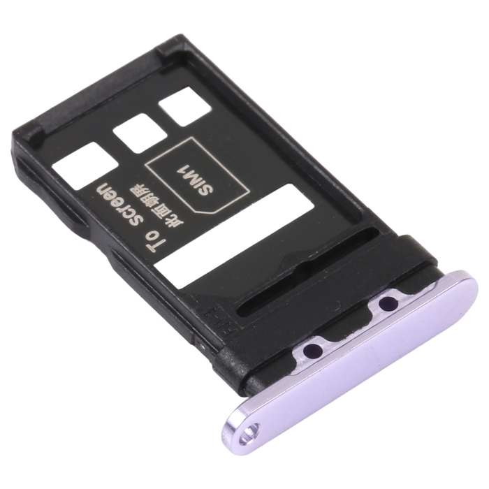 SIM Card Tray + SIM Card Tray for Huawei Nova 7 Pro 5G (Purple)