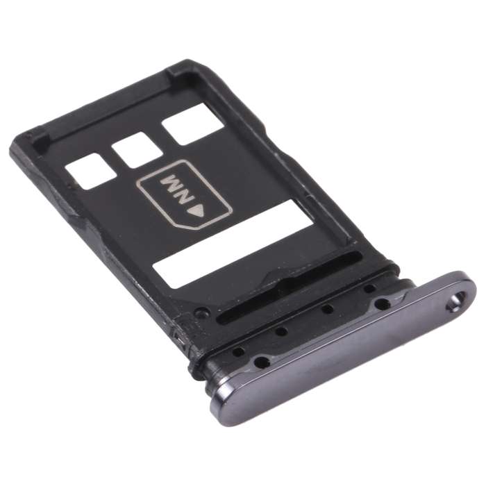 SIM Card Tray + NM Card Tray for Huawei P40 Pro+ (Black)