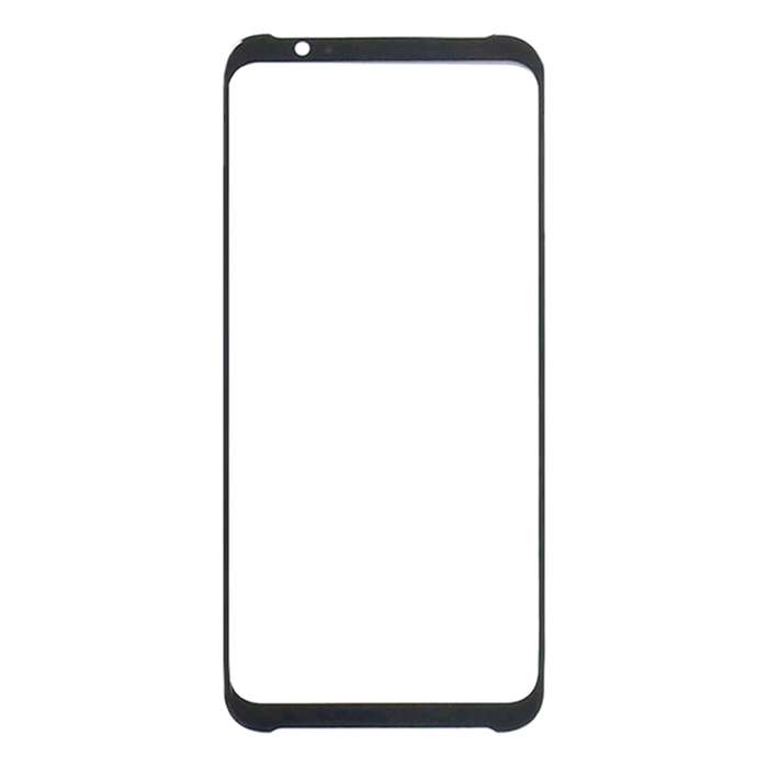 Front Screen Outer Glass Lens for ZTE Nubia Red Magic 3 / Red Magic 3S NX629J(Black)