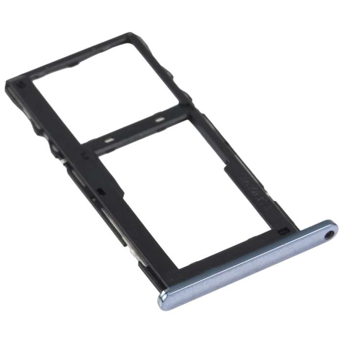 SIM Card Tray + Micro SD Card Tray for LG K92 5G LMK920 LM-K920 (Black)