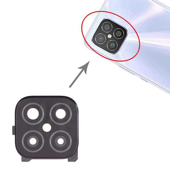 For Huawei Nova 8 SE Camera Lens Cover (Silver)