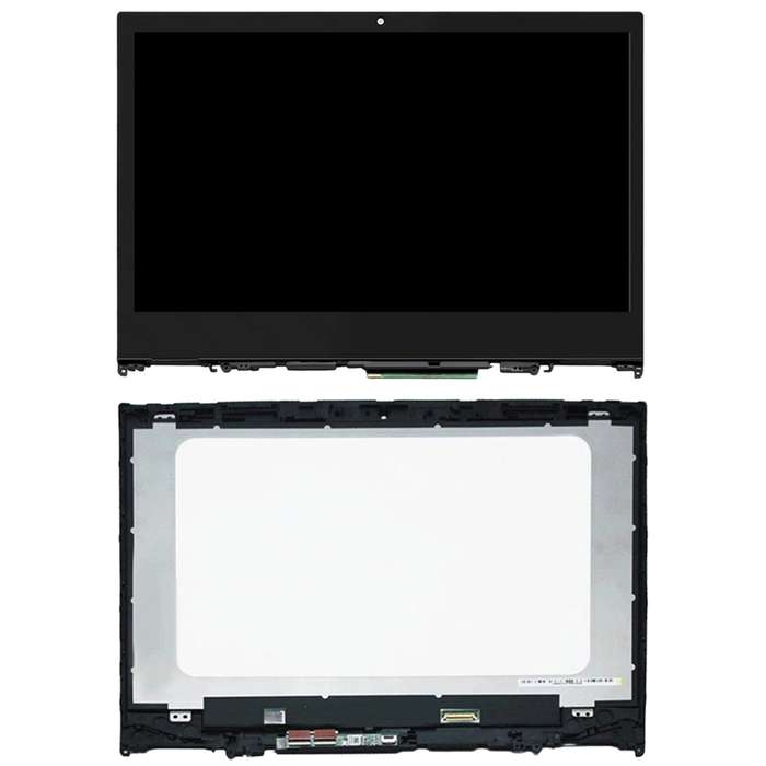 1920 x 1080px OEM LCD Screen for Lenovo Yoga 520-14IKB Digitizer Full Assembly With Frame (Black)
