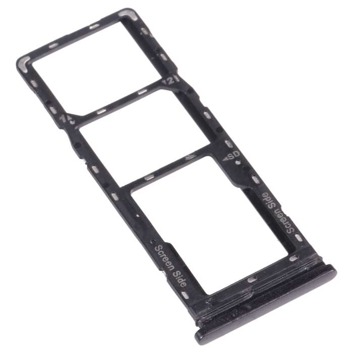 For Tecno Spark 6 Air KE6 KE6J KF6 SIM Card Tray + SIM Card Tray + Micro SD Card Tray (White)