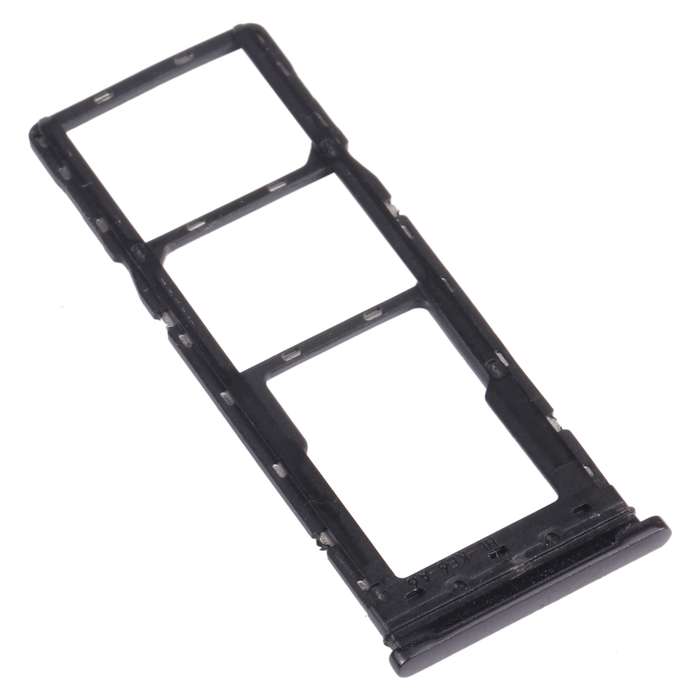 For Tecno Spark 6 Air KE6 KE6J KF6 SIM Card Tray + SIM Card Tray + Micro SD Card Tray (White)