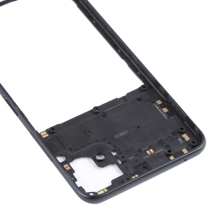 For Samsung Galaxy A22 5G Middle Frame Bezel Plate (Black)
