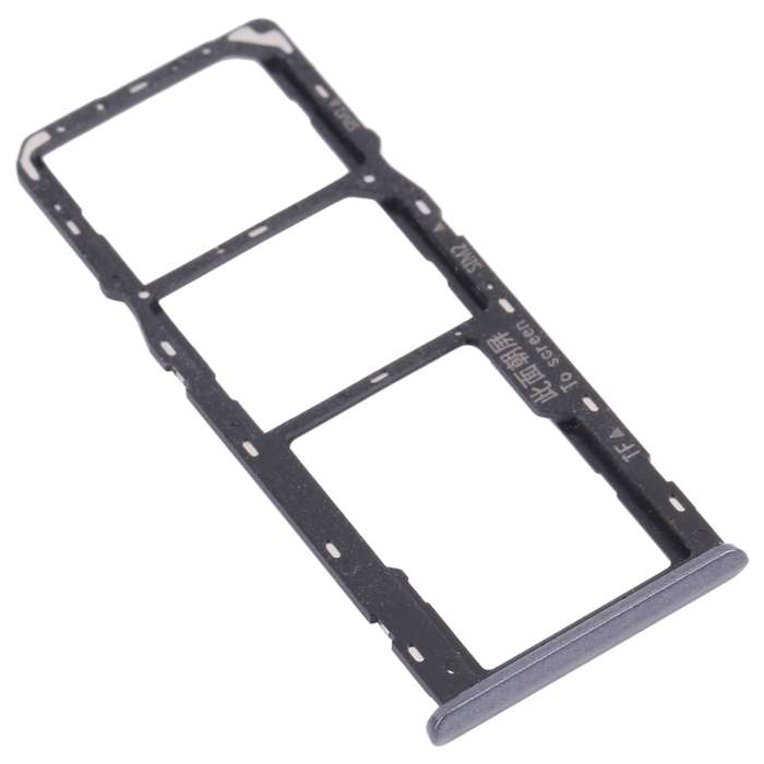 For OPPO Realme C3 RMX2027, RMX2020, RMX2021 SIM Card Tray + SIM Card Tray + Micro SD Card Tray (Re