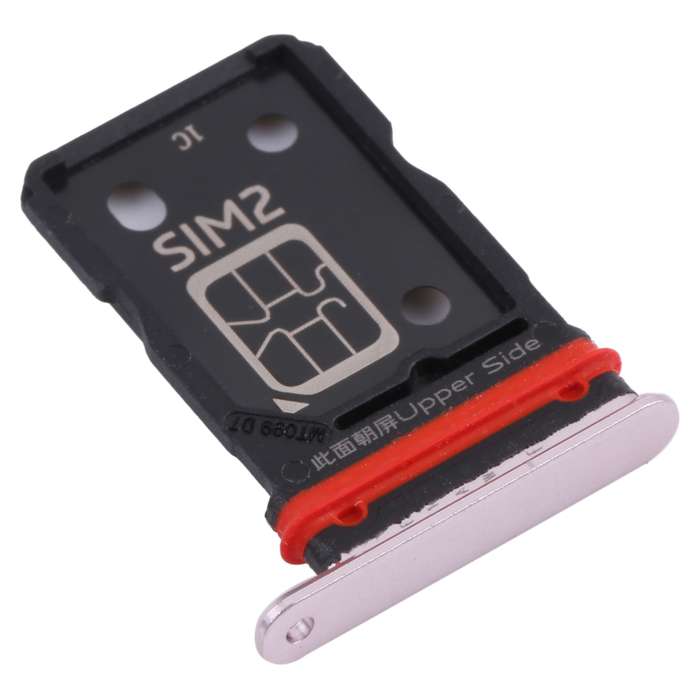 For Vivo S9 V2072A SIM Card Tray + SIM Card Tray (Silver)