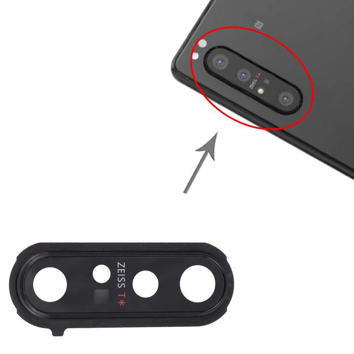 Camera Lens Cover for Sony Xperia 1 II (Silver)