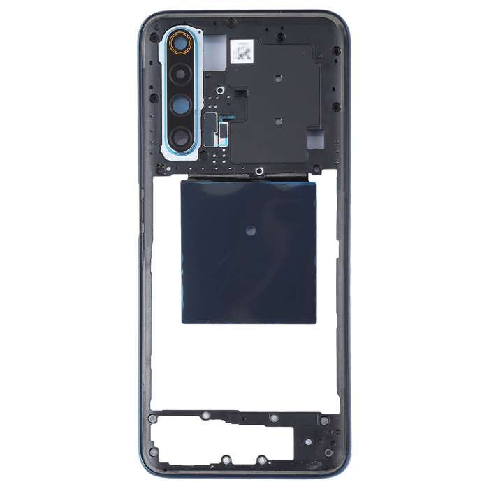 For Realme X50 5G China RMX2051, RMX2025 Original Middle Frame Bezel Plate (Dark Blue)