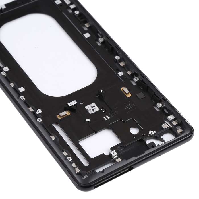 Middle Frame Bezel Plate for Sony Xperia XZ3(Black)
