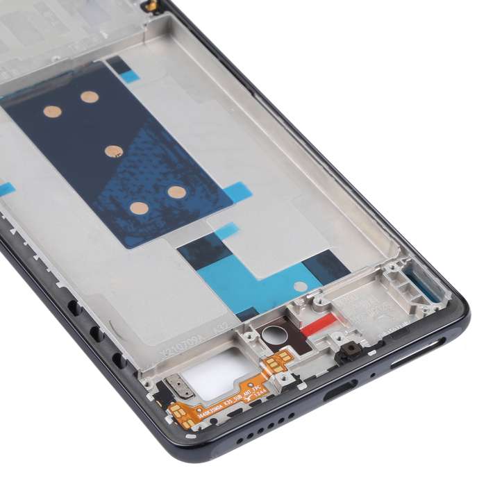 Original Front Housing LCD Frame Bezel Plate for Xiaomi 11T / 11T Pro 21081111RG 2107113SG (Black)