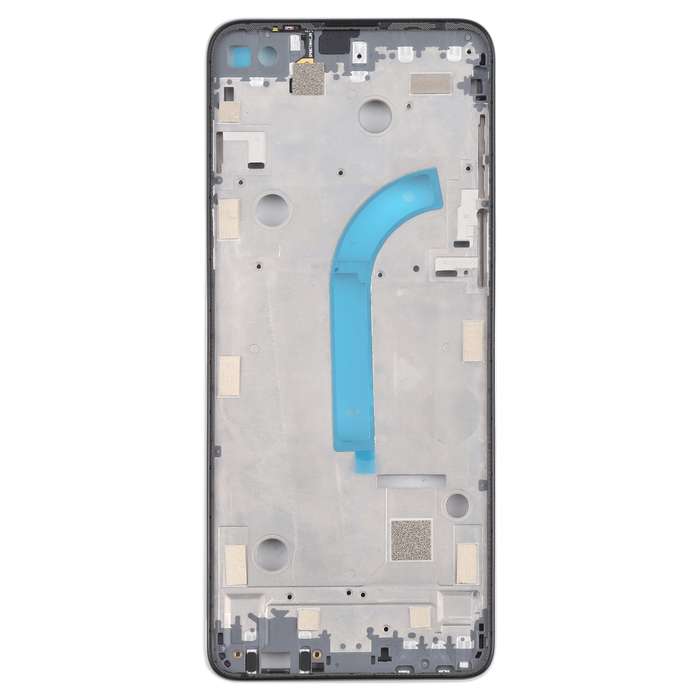 Original Front Housing LCD Frame Bezel Plate for Motorola Moto G100 XT2125 XT2125-4 (Silver)