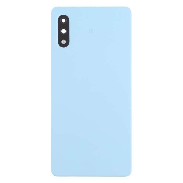 Battery Back Cover with Camera Lens Cover for Sony Xperia Ace II SO-41B(Blue)
