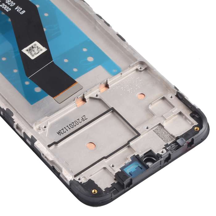 TFT LCD Screen for Motorola Moto E6S XT2053 XT2053-2 Digitizer Full Assembly with Frame (Black)