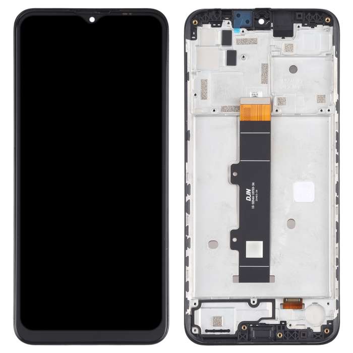 TFT LCD Screen for Motorola Moto G30 XT2129-1 XT2129-2 Digitizer Full Assembly with Frame (Black)